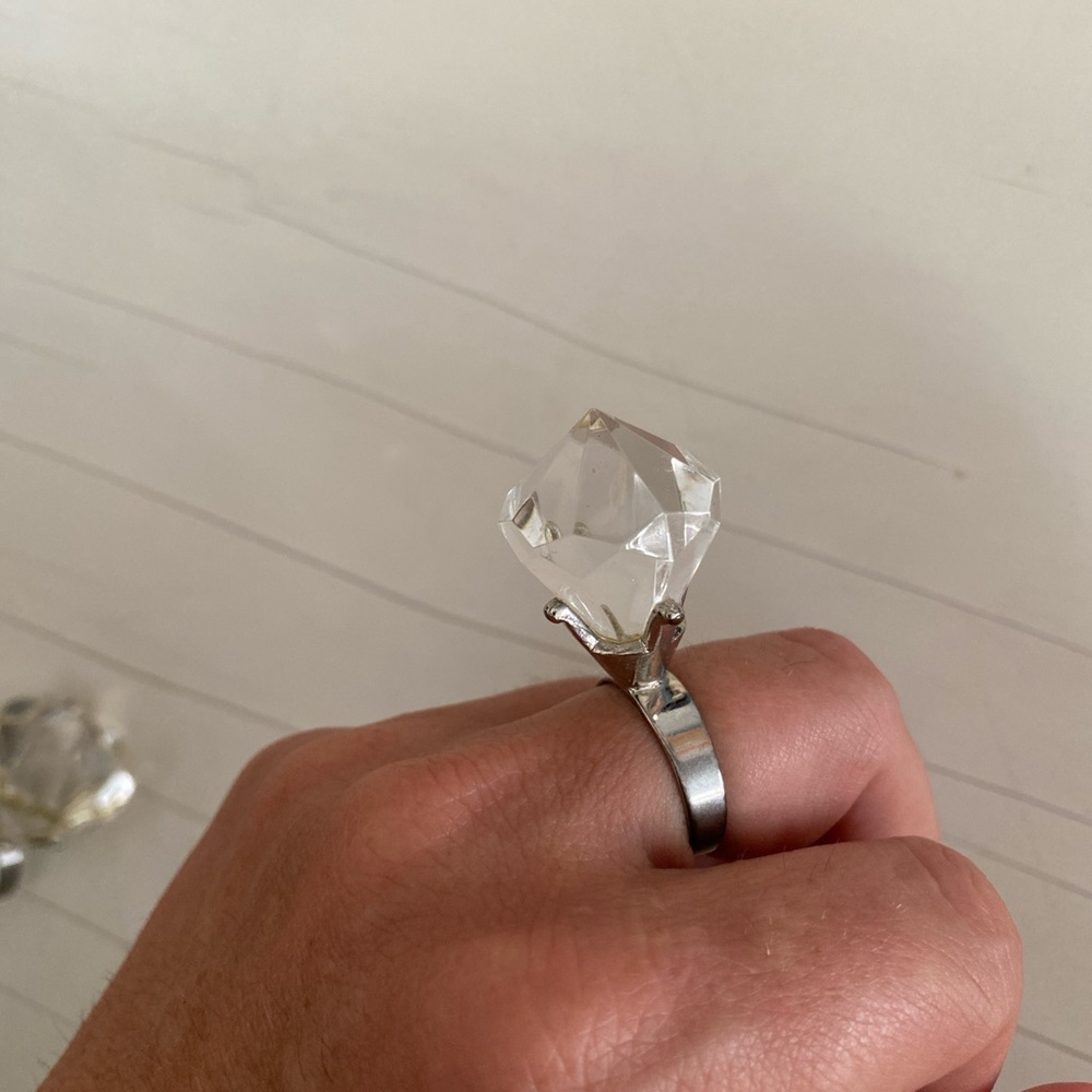 Marc Jacobs Crystal Solitaire Ring - image 2